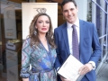 002 Mariana Mill imprenditrice e conduttrice dell'inaugurazione del Museo Zepter con il giornalista Francesco Vecchi_ridimensionare